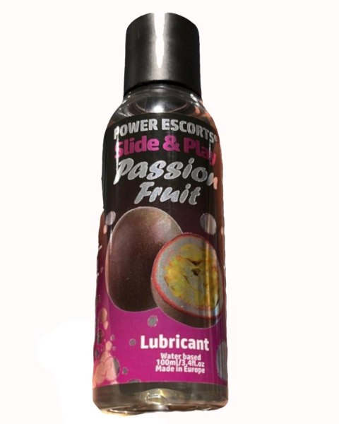 Żel-Power Escorts Passion Fruit Lubricant 100ml Slide&Play Żel-Power Escorts Passion Fruit Lubricant 100ml Slide&Play