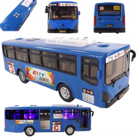DUŻY AUTOBUS OTWIERANE DRZWI DŹWIĘKI ŚWIATŁA 8915N DUŻY AUTOBUS OTWIERANE DRZWI DŹWIĘKI ŚWIATŁA 8915N