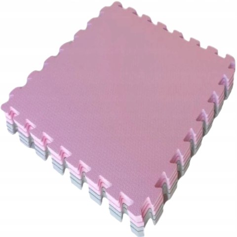 Gruba mata piankowa Eva duże puzzle piankowe XXL 120x120x 1cm 4szt EM1001RS Gruba mata piankowa Eva duże puzzle piankowe XXL 120x120x 1cm 4szt EM1001RS