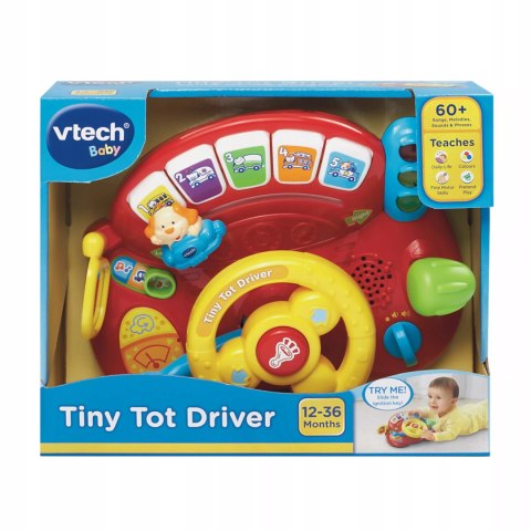 Interaktywna Kierownica Małego Rajdowca 12m+ Vtech Baby Trefl 60482
