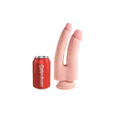 King Cock Podwójne Dildo Plus 9.5" Triple Density Double Penetrator Light King Cock Podwójne Dildo Plus 9.5" Triple Density Double Penetrator Light