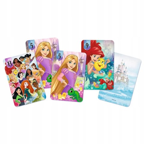 Karty Piotruś Princess księżniczki disney +4 Trefl 08496 Karty Piotruś Princess księżniczki disney +4 Trefl 08496
