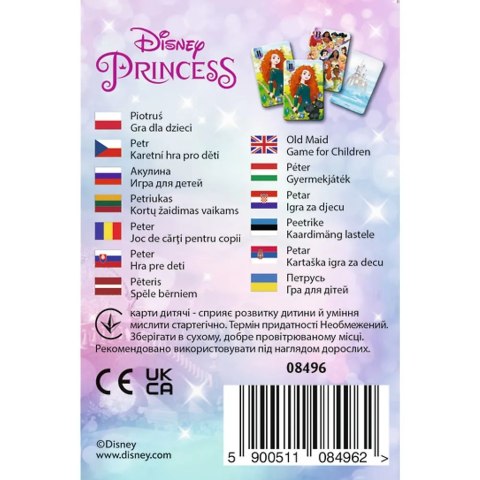 Karty Piotruś Princess księżniczki disney +4 Trefl 08496 Karty Piotruś Princess księżniczki disney +4 Trefl 08496
