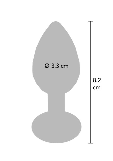 NS Novelties korek analny z kryształem Disco Diamond Plug Medium NS Novelties korek analny z kryształem Disco Diamond Plug Medium