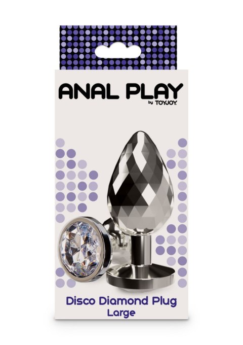 NS Novelties korek analny z kryształkiem Disco Diamond Plug Large NS Novelties korek analny z kryształkiem Disco Diamond Plug Large