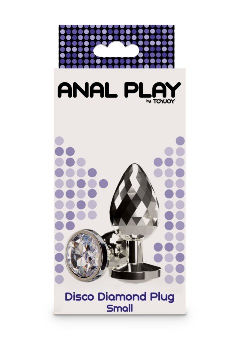 NS Novelties korek analny z kryształkiem Disco Diamond Plug Small NS Novelties korek analny z kryształkiem Disco Diamond Plug Small