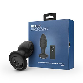Nexus Korek Analny Tornado Butt Plug Small Black Nexus Korek Analny Tornado Butt Plug Small Black