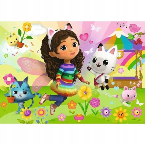 Puzzle Koci Domek Gabi 100 elementów Brokatowa Gabi Trefl 14832 Puzzle Koci Domek Gabi 100 elementów Brokatowa Gabi Trefl 14832