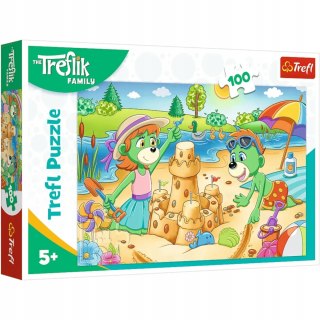Puzzle Puzzle Rodzina Treflików 100 el. Dzień Treflików Trefl 16470