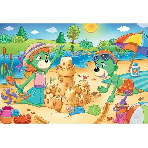 Puzzle Puzzle Rodzina Treflików 100 el. Dzień Treflików Trefl 16470 Puzzle Puzzle Rodzina Treflików 100 el. Dzień Treflików Trefl 16470