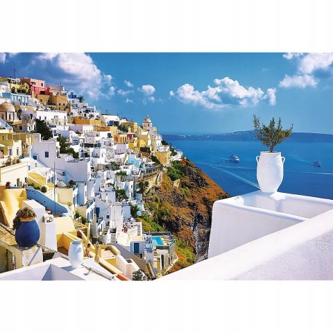 Puzzle krajobraz Santorini Grecja 1500 elementów Trefl 26119 Puzzle krajobraz Santorini Grecja 1500 elementów Trefl 26119