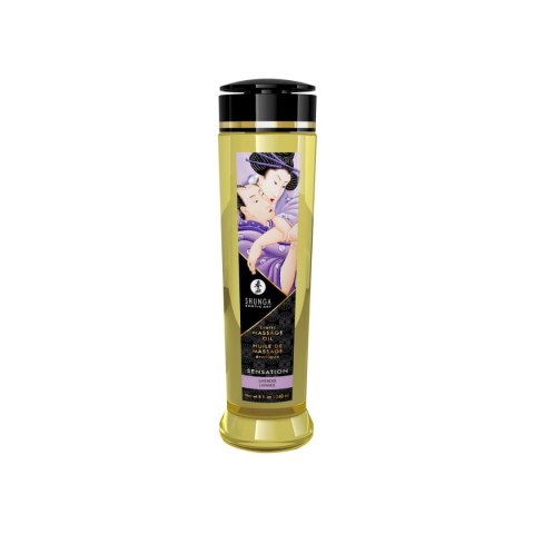 Shunga olejek Erotic Massage Oil Sensation / Lavender 240ml Shunga olejek Erotic Massage Oil Sensation / Lavender 240ml
