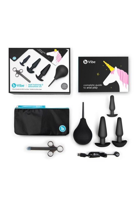 B-VIBE ANAL EDUCATION SET BLACK B-VIBE ANAL EDUCATION SET BLACK
