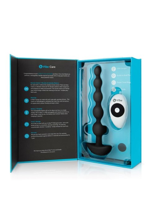 B-VIBE CINCO ANAL BEADS BLACK B-VIBE CINCO ANAL BEADS BLACK