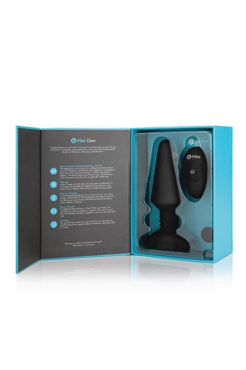 B-VIBE RIMMING PLUG XL BLACK B-VIBE RIMMING PLUG XL BLACK