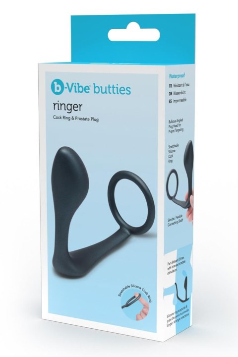 B-VIBE RINGER COCK RING & PLUG B-VIBE RINGER COCK RING & PLUG