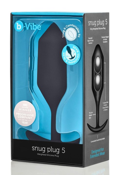 B-VIBE SNUG PLUG 5 BLACK B-VIBE SNUG PLUG 5 BLACK