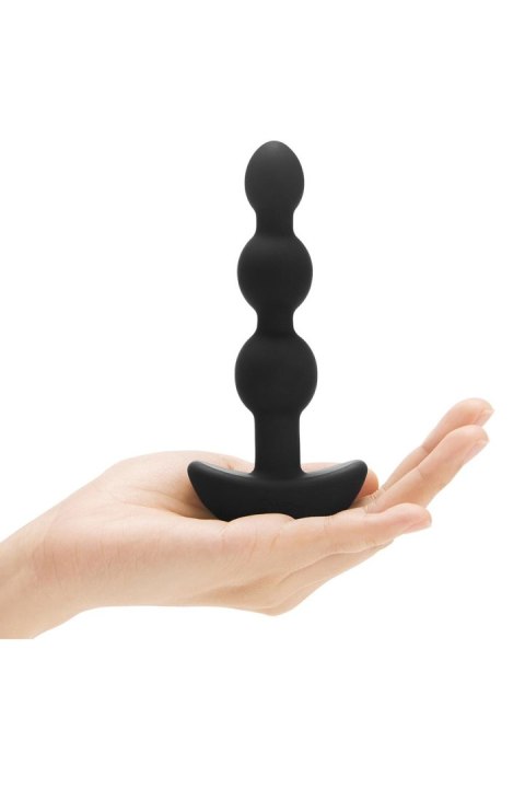 B-VIBE TRIPLET ANAL BEADS BLACK B-VIBE TRIPLET ANAL BEADS BLACK