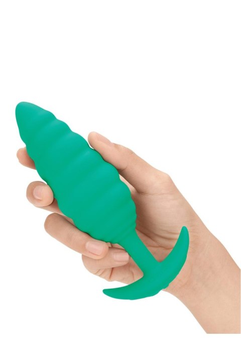 B-VIBE TWIST TEXTURE PLUG GREEN B-VIBE TWIST TEXTURE PLUG GREEN