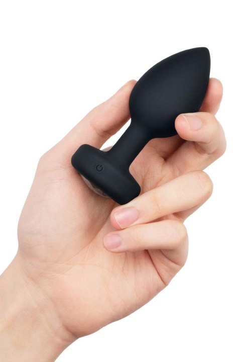 B-VIBE VIBRATING JEWEL PLUG M/L BLACK B-VIBE VIBRATING JEWEL PLUG M/L BLACK