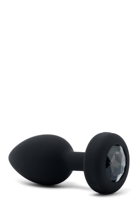 B-VIBE VIBRATING JEWEL PLUG M/L BLACK B-VIBE VIBRATING JEWEL PLUG M/L BLACK