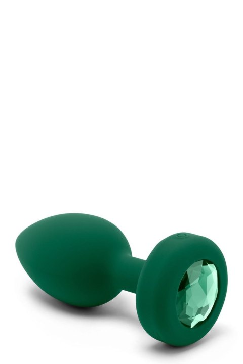 B-VIBE VIBRATING JEWEL PLUG M/L EMERALD GREEN B-VIBE VIBRATING JEWEL PLUG M/L EMERALD GREEN