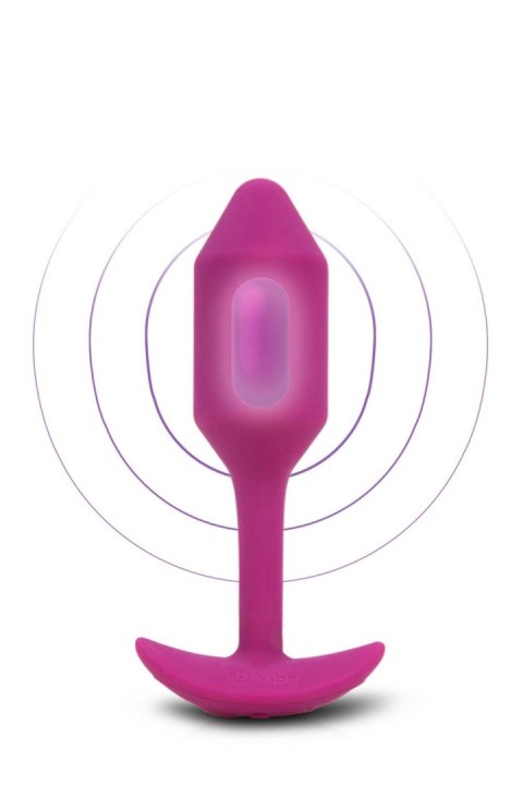 B-VIBE VIBRATING SNUG PLUG 2 ROSE B-VIBE VIBRATING SNUG PLUG 2 ROSE