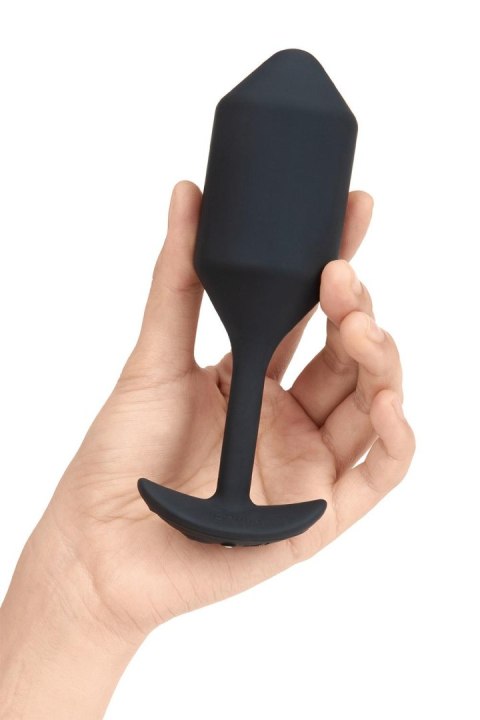 B-VIBE VIBRATING SNUG PLUG 4 BLACK B-VIBE VIBRATING SNUG PLUG 4 BLACK