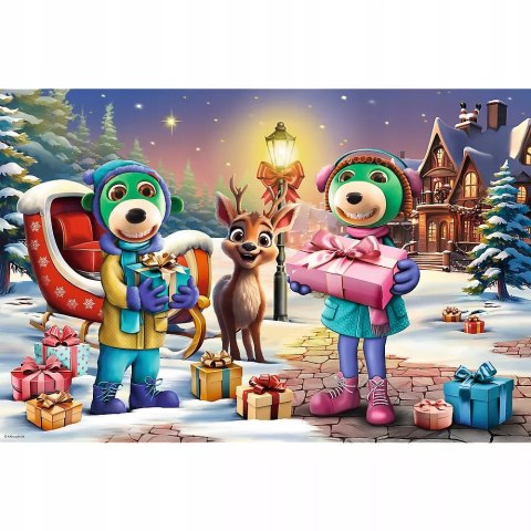 Puzzle 24 Maxi 24 el. Rodzina Treflików Zimowy czas z Treflikami 14360 Puzzle 24 Maxi 24 el. Rodzina Treflików Zimowy czas z Treflikami 14360