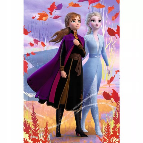 Puzzle 54 mini Frozen Kraina Lodu Anna Elsa 54 elementy Trefl 19639 Puzzle 54 mini Frozen Kraina Lodu Anna Elsa 54 elementy Trefl 19639