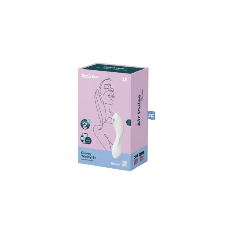 Satisfyer Wibrator Curvy 5Plus - Air Pulse Stimulator Satisfyer Wibrator Curvy 5Plus - Air Pulse Stimulator