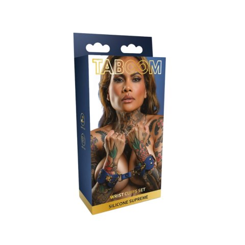 Taboom kajdanki na nadgarstki Silicone Wrist Cuff Set Taboom kajdanki na nadgarstki Silicone Wrist Cuff Set