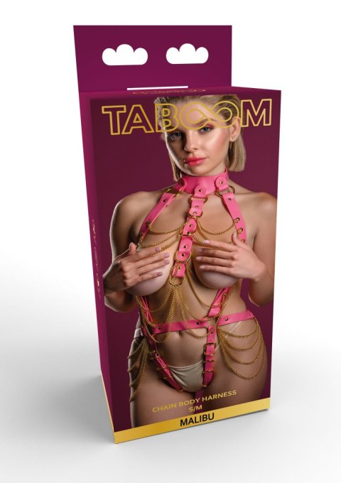 Taboom uprząż Malibu Chain Body Harness S/M Taboom uprząż Malibu Chain Body Harness S/M