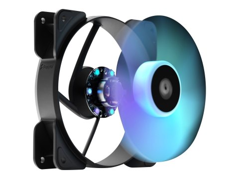 Fractal Design | Aspect 14 RGB PWM Black Frame | Zasilacz w zestawie | Wentylator obudowy Fractal Design | Aspect 14 RGB PWM Black Frame | Zasilacz w zestawie | Wentylator obudowy