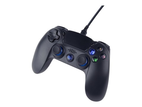 Gembird | Przewodowy Kontroler Do Gry Z Wibracjami | JPD-PS4U-01 | Czarny Gembird | Przewodowy Kontroler Do Gry Z Wibracjami | JPD-PS4U-01 | Czarny
