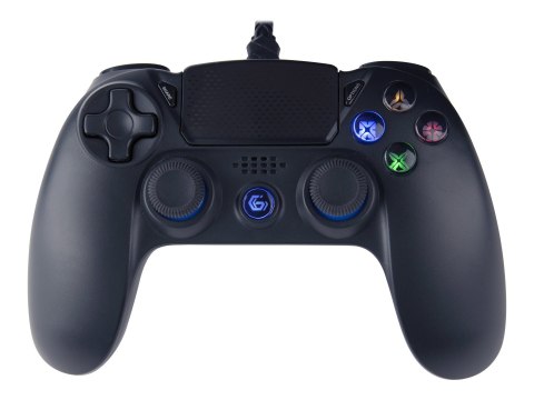 Gembird | Przewodowy Kontroler Do Gry Z Wibracjami | JPD-PS4U-01 | Czarny Gembird | Przewodowy Kontroler Do Gry Z Wibracjami | JPD-PS4U-01 | Czarny