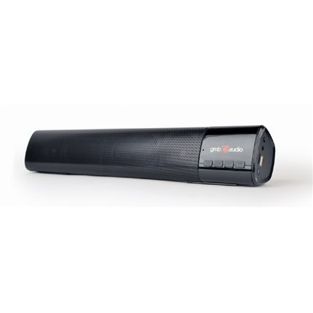 Gembird | Soundbar Bluetooth | SPK-BT-BAR400-01 | 2 x 5 W | Bluetooth | Czarny | Przenośny | Połączenie bezprzewodowe Gembird | Soundbar Bluetooth | SPK-BT-BAR400-01 | 2 x 5 W | Bluetooth | Czarny | Przenośny | Połączenie bezprzewodowe