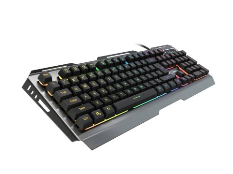 Genesis | Rhod 420 | Klawiatura dla graczy | Przewodowa | Podświetlenie LED RGB | USA | 1,6 m | Czarna Genesis | Rhod 420 | Klawiatura dla graczy | Przewodowa | Podświetlenie LED RGB | USA | 1,6 m | Czarna
