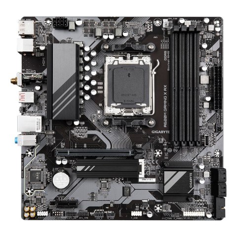 Gigabyte | A620M GAMING X AX 1.0 M/B | Rodzina procesorów AMD | Gniazdo procesora AM5 | DDR5 DIMM | Gniazda pamięci 4 | Obsługiw Gigabyte | A620M GAMING X AX 1.0 M/B | Rodzina procesorów AMD | Gniazdo procesora AM5 | DDR5 DIMM | Gniazda pamięci 4 | Obsługiw