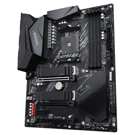 Gigabyte | B550 AORUS ELITE AX V2 1.0 | Rodzina procesorów AMD | Gniazdo procesora AM4 | DDR4 DIMM | Gniazda pamięci 4 | Liczba Gigabyte | B550 AORUS ELITE AX V2 1.0 | Rodzina procesorów AMD | Gniazdo procesora AM4 | DDR4 DIMM | Gniazda pamięci 4 | Liczba
