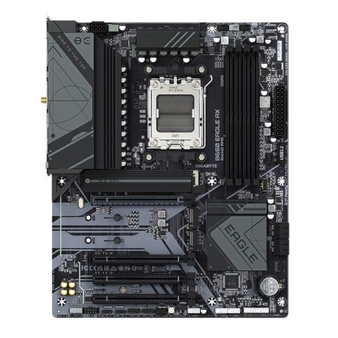 Gigabyte | B650 EAGLE AX | Procesor AMD AM5 | DDR5 | M.2, SATA | 4 Złącza SATA Gigabyte | B650 EAGLE AX | Procesor AMD AM5 | DDR5 | M.2, SATA | 4 Złącza SATA