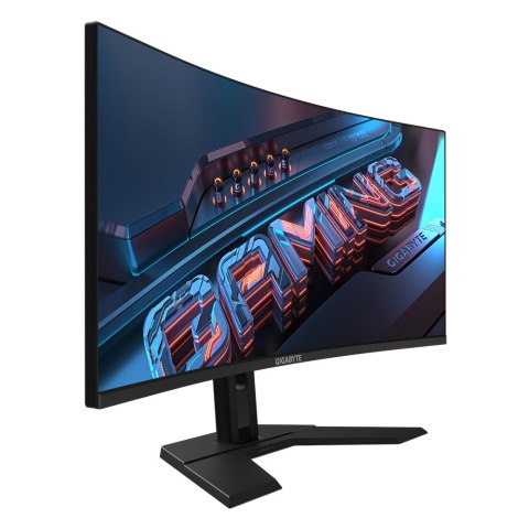 Gigabyte | Monitor 34-calowy GS34WQC EK1 Z Technologią Ekranu Krzywego, 144Hz, WQHD, FreeSync Premium, HDR400 Gigabyte | Monitor 34-calowy GS34WQC EK1 Z Technologią Ekranu Krzywego, 144Hz, WQHD, FreeSync Premium, HDR400