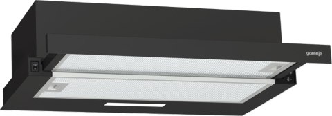 Gorenje | Okap | TH60E3B | Teleskopowy | Klasa efektywności energetycznej C | Szerokość 60 cm | 350 m³/h | Przyciski | LED | Cza Gorenje | Okap | TH60E3B | Teleskopowy | Klasa efektywności energetycznej C | Szerokość 60 cm | 350 m³/h | Przyciski | LED | Cza