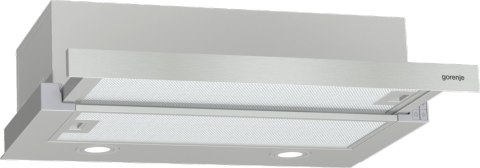 Gorenje | Okap | TH62E4X | Teleskopowy | Klasa efektywności energetycznej C | Szerokość 60 cm | 450 m³/h | Sterowanie mechaniczn Gorenje | Okap | TH62E4X | Teleskopowy | Klasa efektywności energetycznej C | Szerokość 60 cm | 450 m³/h | Sterowanie mechaniczn