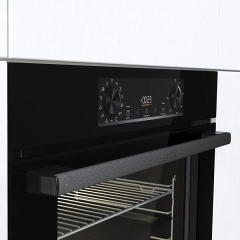 Gorenje | Piekarnik | BPS6737E14BG | 77 L | Wielofunkcyjny | Piroliza | Elektroniczny | Funkcja pary | Wysokość 59,5 cm | Szerok Gorenje | Piekarnik | BPS6737E14BG | 77 L | Wielofunkcyjny | Piroliza | Elektroniczny | Funkcja pary | Wysokość 59,5 cm | Szerok