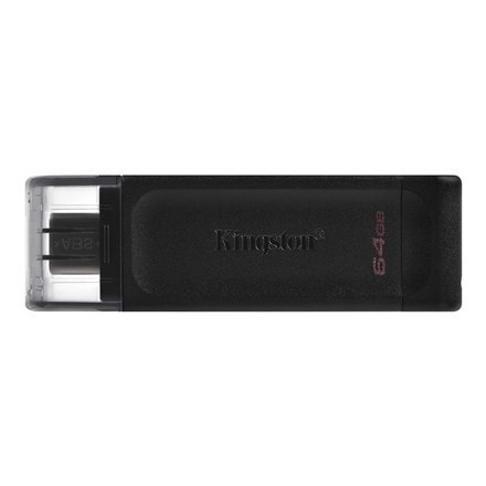 Kingston | DataTraveler 70 | 64 GB | USB-C | Czarny Kingston | DataTraveler 70 | 64 GB | USB-C | Czarny
