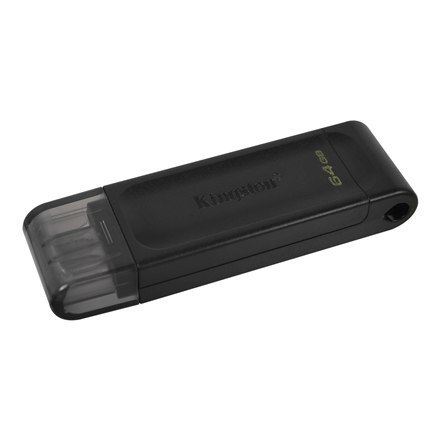 Kingston | DataTraveler 70 | 64 GB | USB-C | Czarny Kingston | DataTraveler 70 | 64 GB | USB-C | Czarny