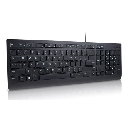 Klawiatura przewodowa Lenovo | Essential | Essential - US Euro | Standardowa | Przewodowa | US | 1,8 m | Czarna | Przewodowa | 5 Klawiatura przewodowa Lenovo | Essential | Essential - US Euro | Standardowa | Przewodowa | US | 1,8 m | Czarna | Przewodowa | 5