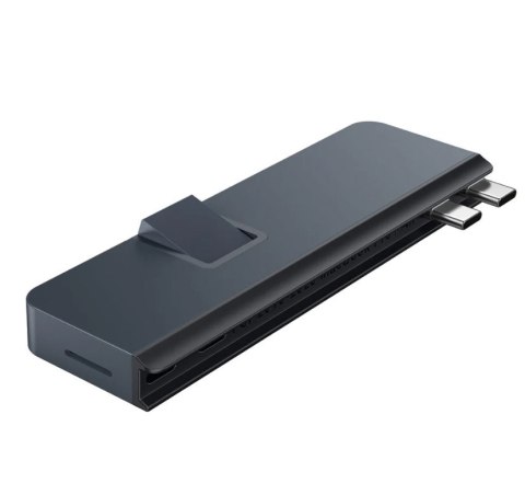 Koncentrator HyperDrive Dual USB-C 7-w-2 z uniwersalnym adapterem USB-C dla MacBook Air/Pro 2016-2020 | Porty Ethernet LAN (RJ-4 Koncentrator HyperDrive Dual USB-C 7-w-2 z uniwersalnym adapterem USB-C dla MacBook Air/Pro 2016-2020 | Porty Ethernet LAN (RJ-4