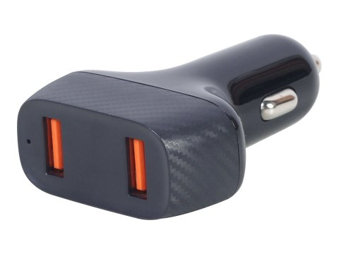 Ładowarka samochodowa Gembird | TA-U2QC3-CAR-01 | 2-portowy szybki ładowarka USB Ładowarka samochodowa Gembird | TA-U2QC3-CAR-01 | 2-portowy szybki ładowarka USB